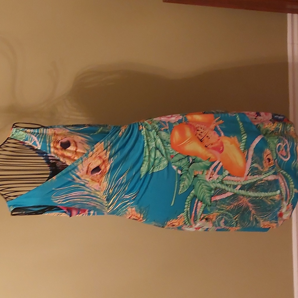 Dress, "ZEN GARDEN" size XL, smaller version, so fits size L